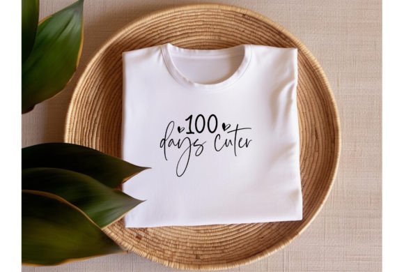 100 Days Cuter: Graphics and T-Shirt Designs for Branding