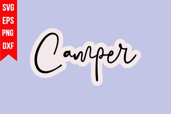 Camper Graphics for T-Shirt Designs