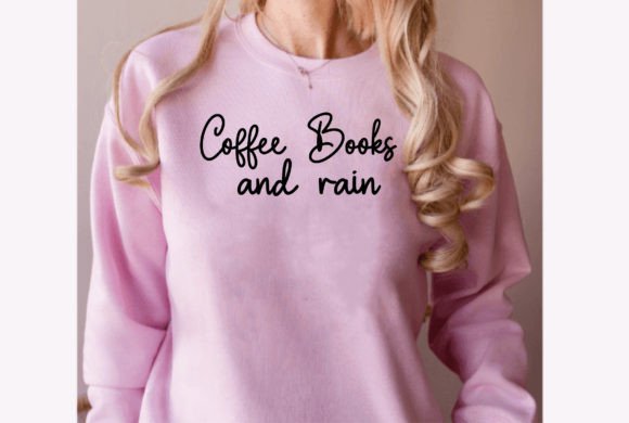Coffee Books and Rain Graphics