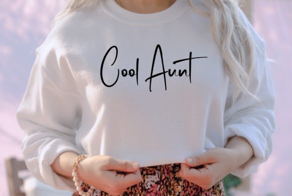 Cool Aunt: A Designer's Take on This Playful Embroidery Design