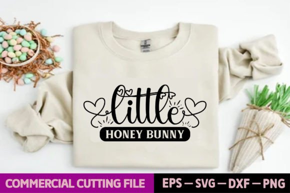 Little Honey Bunny Graphics for T-Shirt Designs