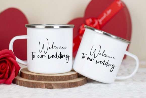 Welcome to Our Wedding Graphics for T-Shirt Designs and Crafting